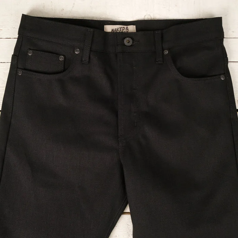 Groovy Guy Solid Black Selvedge