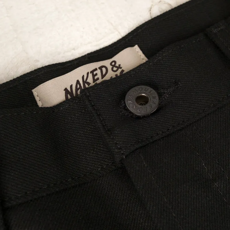 Groovy Guy Solid Black Selvedge
