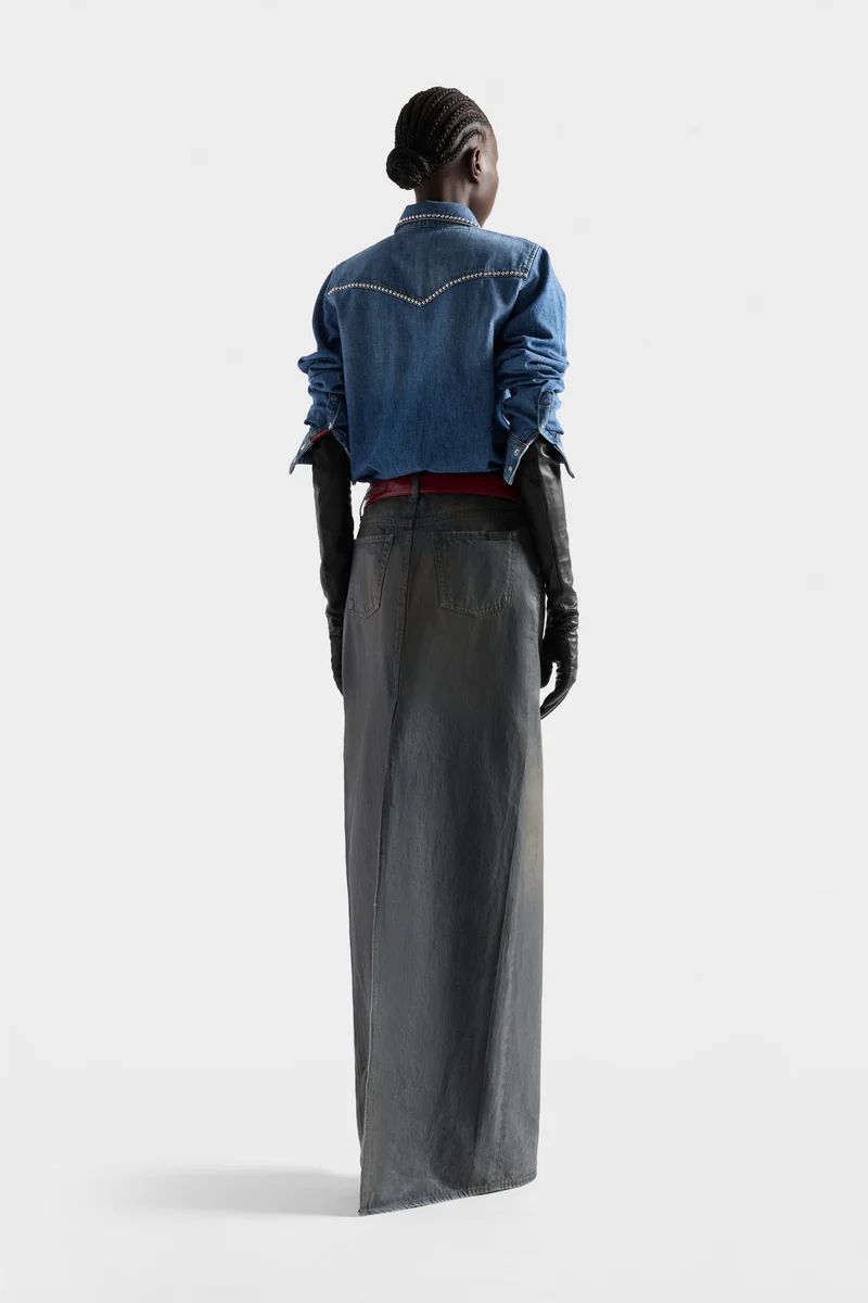 WESTERN SHIRT in Denim Avenue
