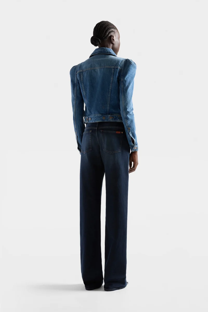 LOW STRAIGHT in Denim Steel Dark