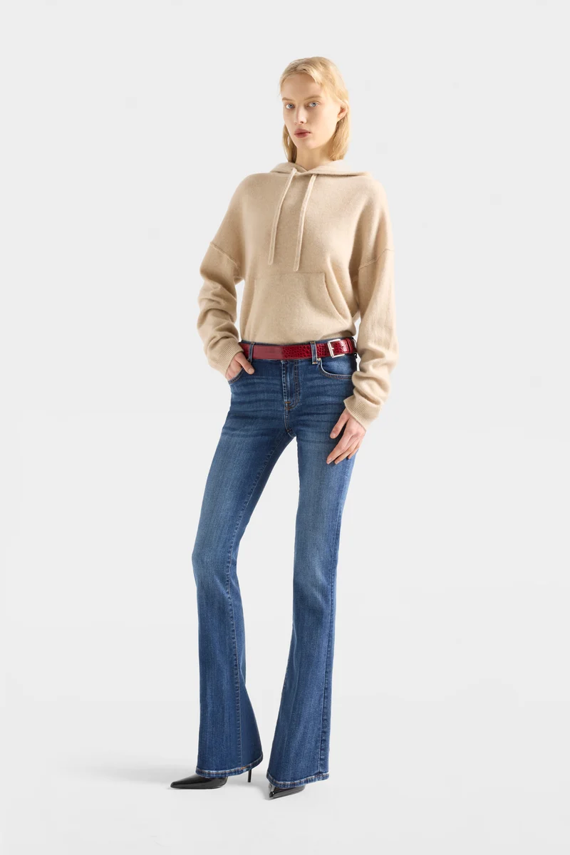HOODIE in Cashmere Birch