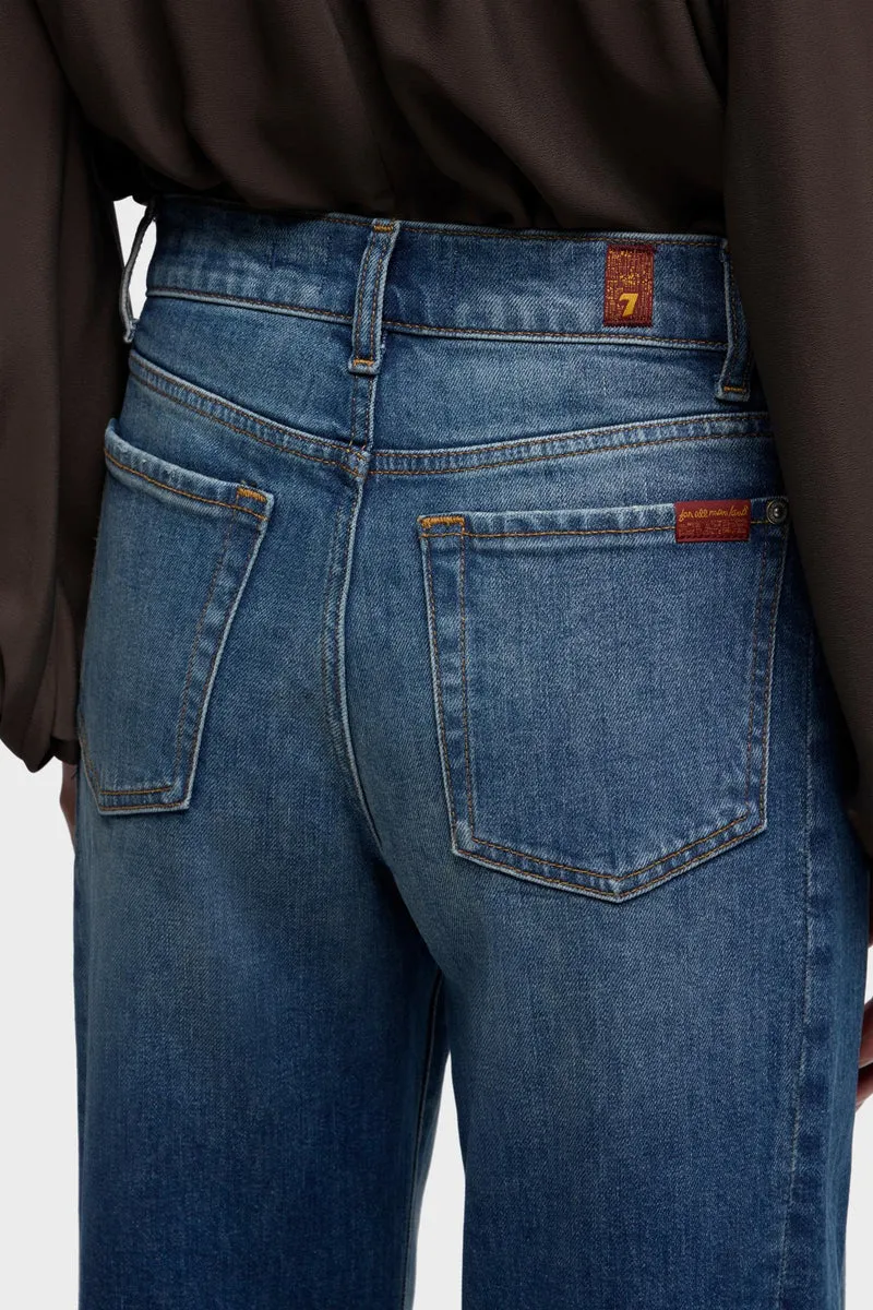 TAILORLESS LOTTA with panel in Denim Blue Core