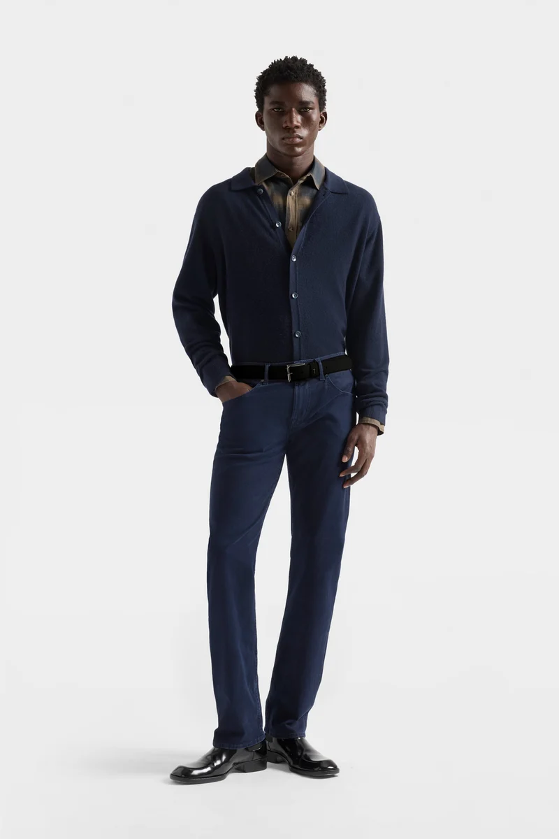 THE STRAIGHT in Denim Dusk Smoke