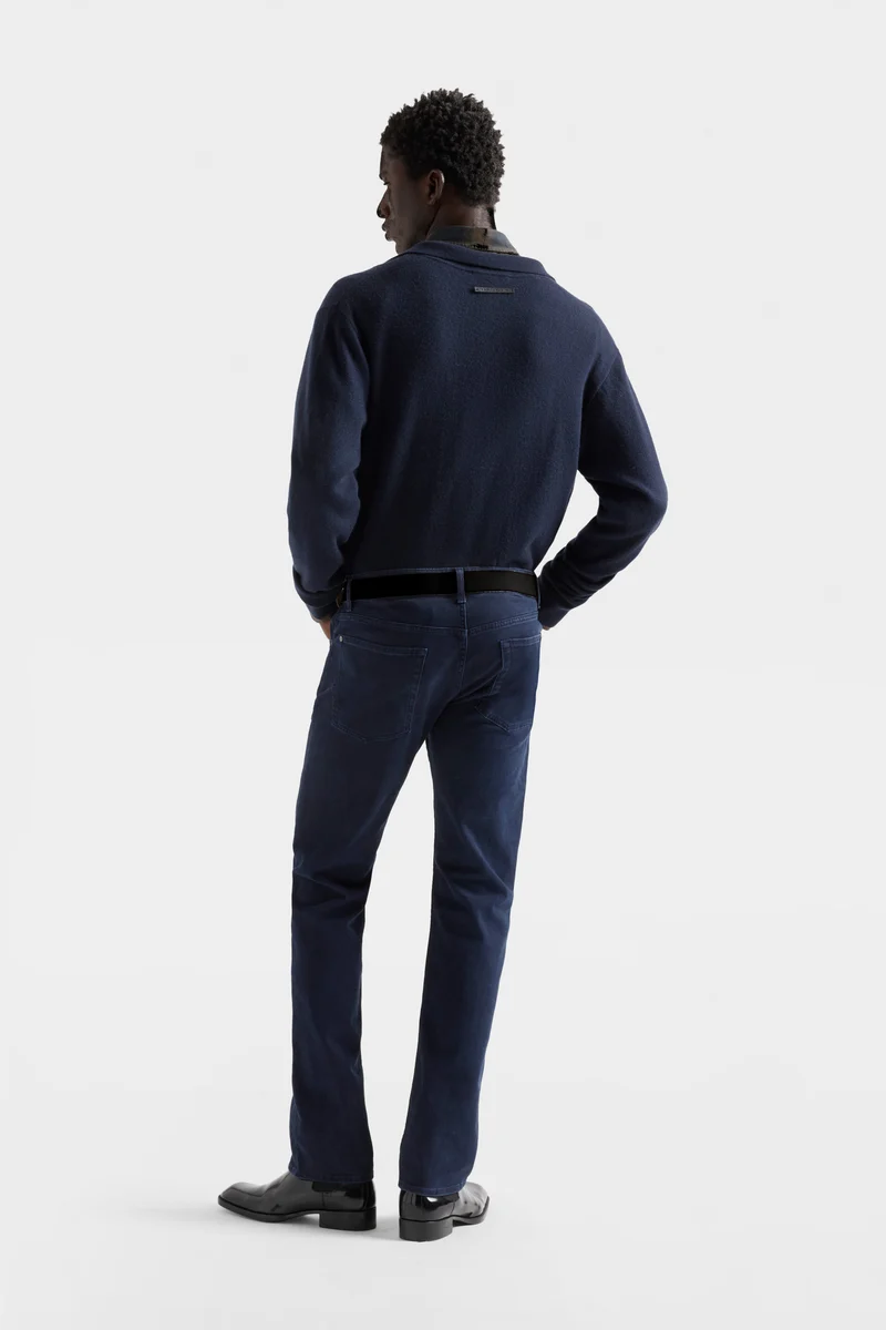 THE STRAIGHT in Denim Dusk Smoke