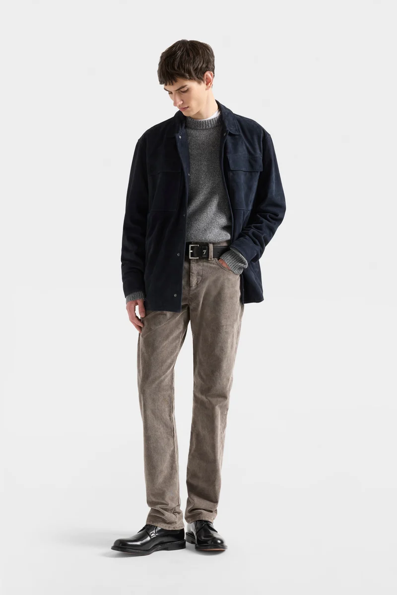 THE STRAIGHT in Corduroy Sandcut