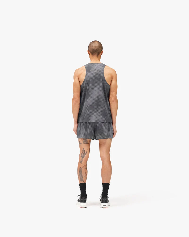 247 Ultra Singlet - Black Fade Out