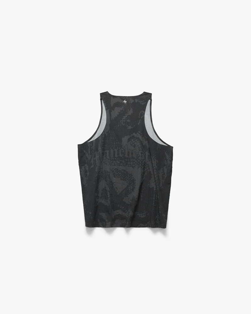 247 Manchester Singlet - Aged Black