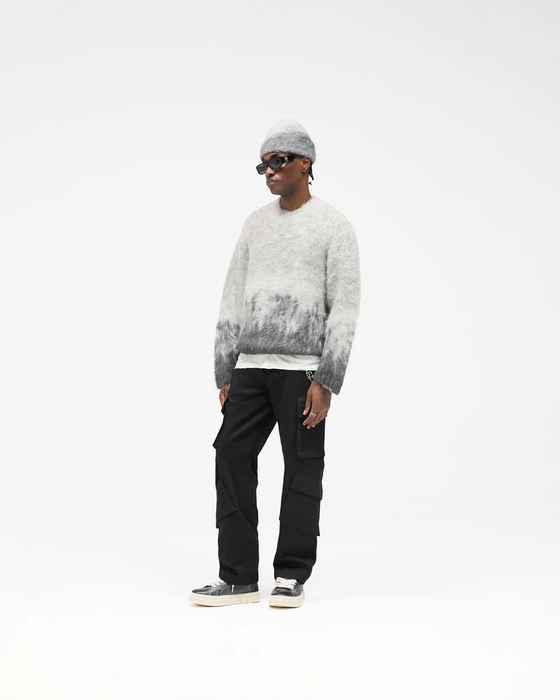 Ombre Sweater - Light Grey