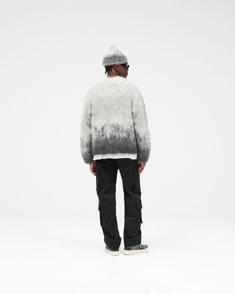 Ombre Sweater - Light Grey