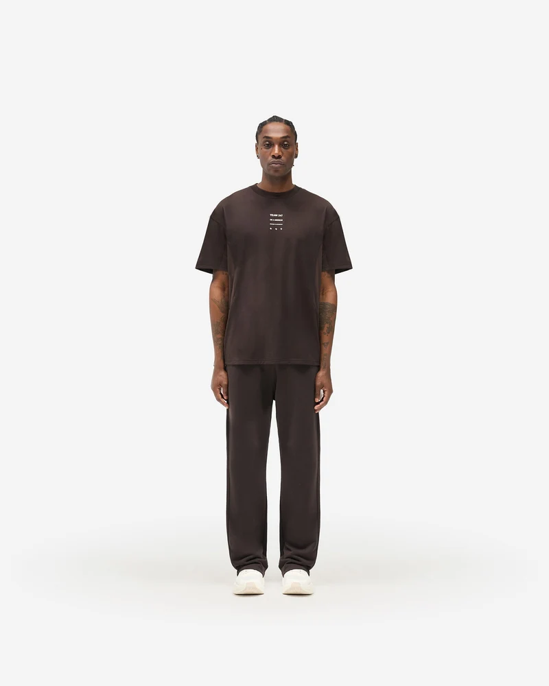 247 Uprising Oversized T-Shirt - Chocolate