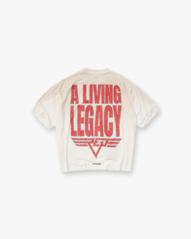 Reversible Living Legacy Tour T-Shirt - Flat White
