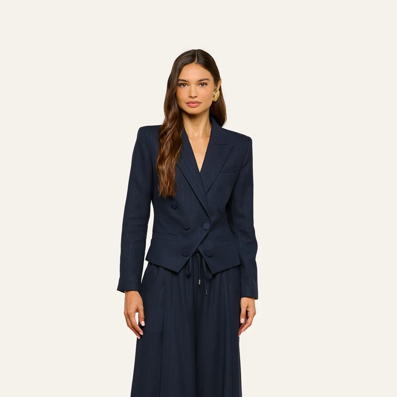 Risa Double-Breasted Blazer