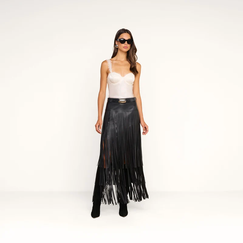 Karoline Fringe Skirt