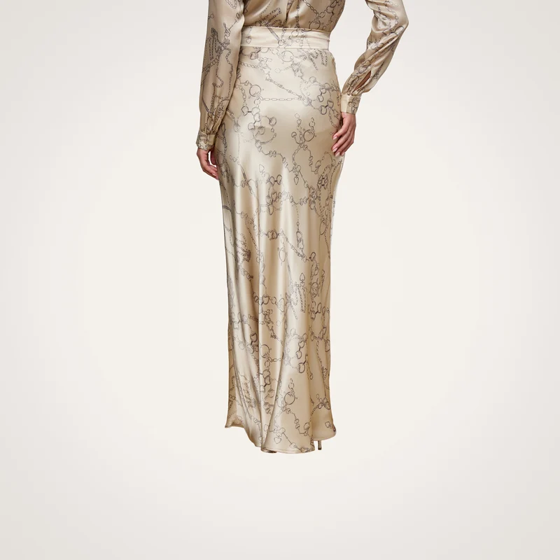 Ryker Silk Maxi Skirt