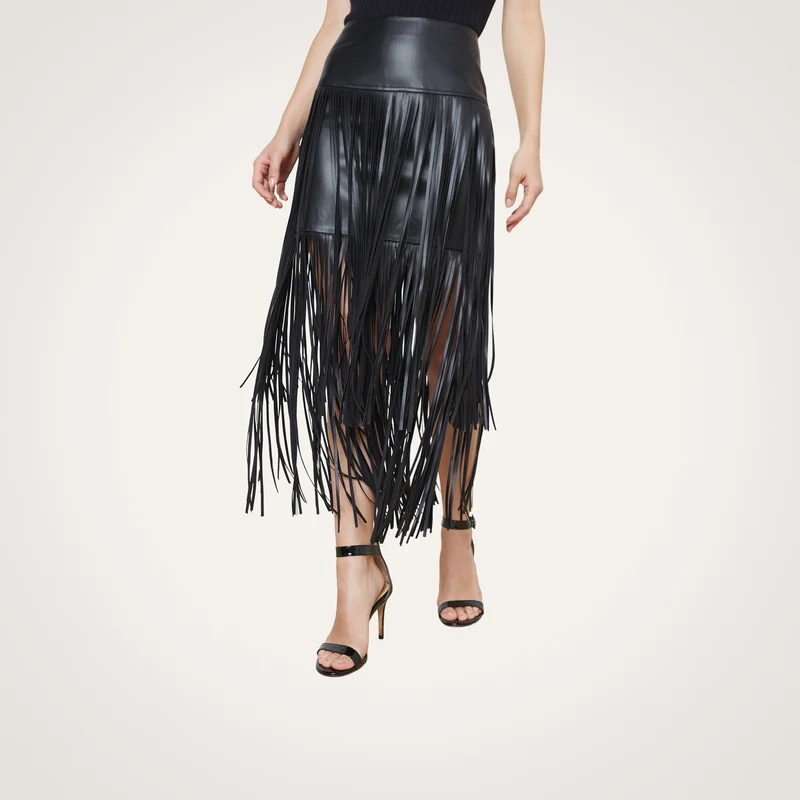 Karolina Fringe Skirt