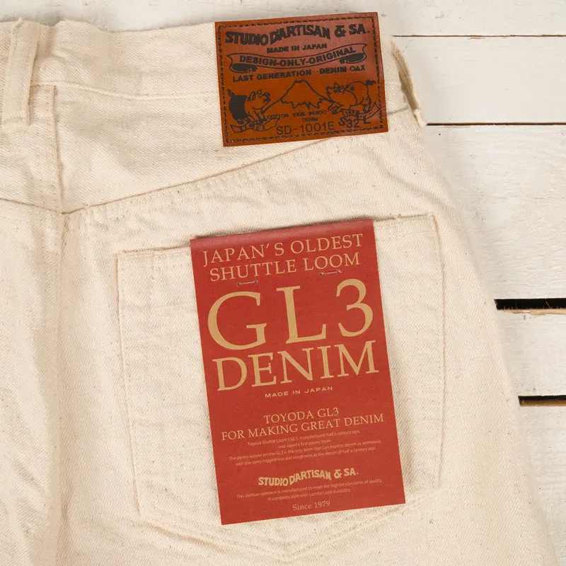SD-1001EW GL3 15 oz Selvedge Jeans Regular Straight Ecru