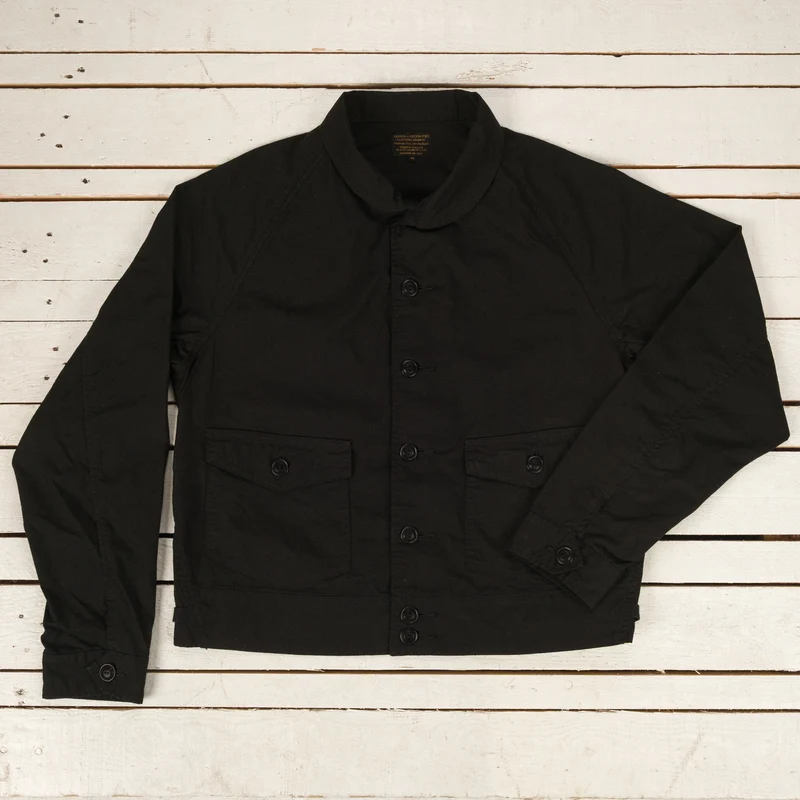 Military Ripstop Civilian Cossack Jacket Surprise Black