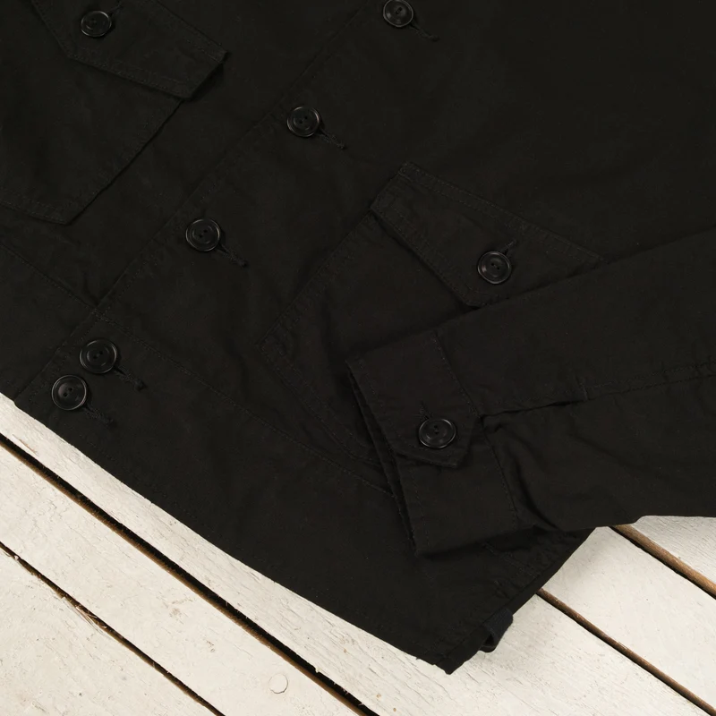 Military Ripstop Civilian Cossack Jacket Surprise Black