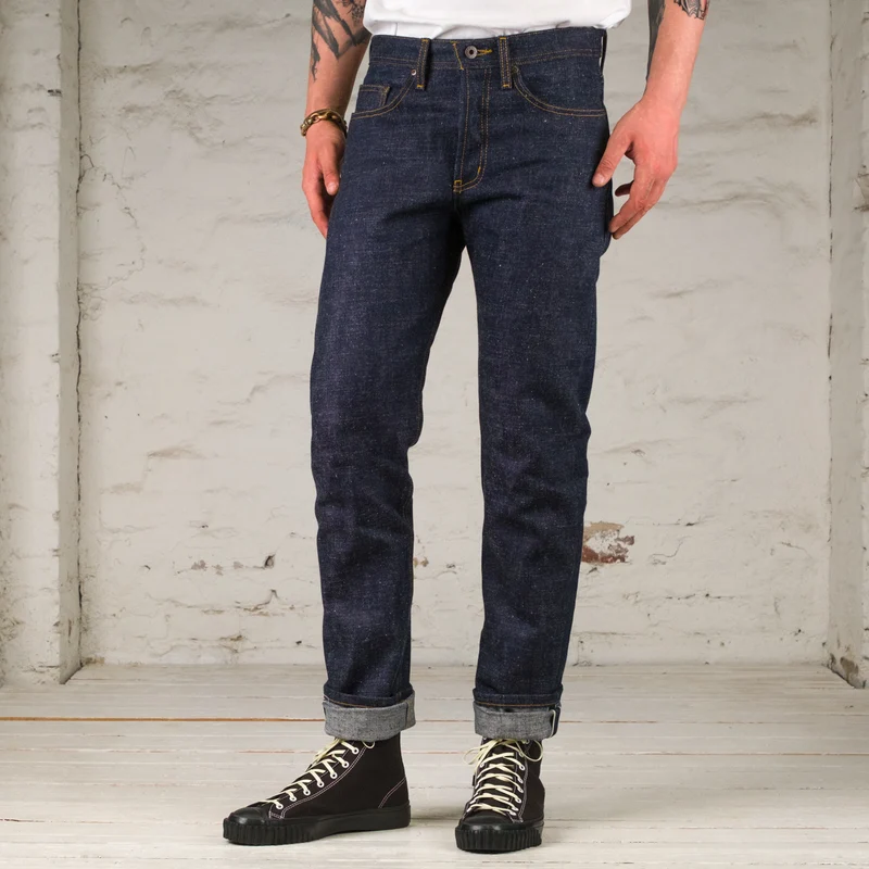 Weird Guy Brawler 17 oz. Selvedge Indigo