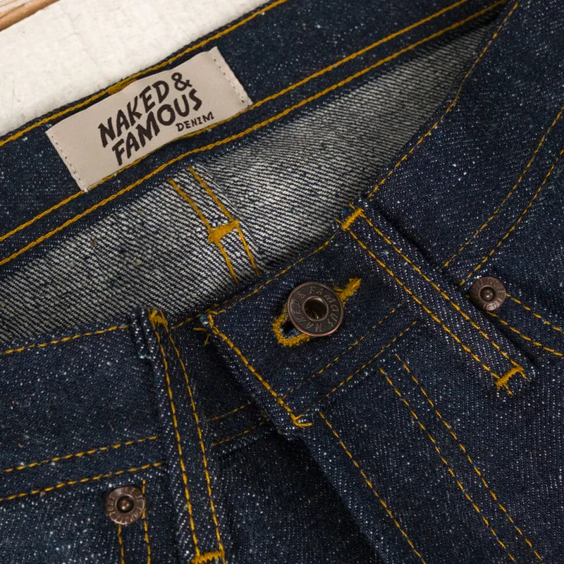Weird Guy Brawler 17 oz. Selvedge Indigo