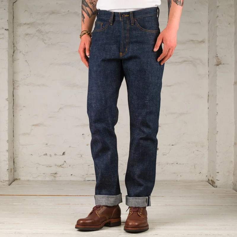 True Guy Brawler 17 oz. Selvedge Indigo