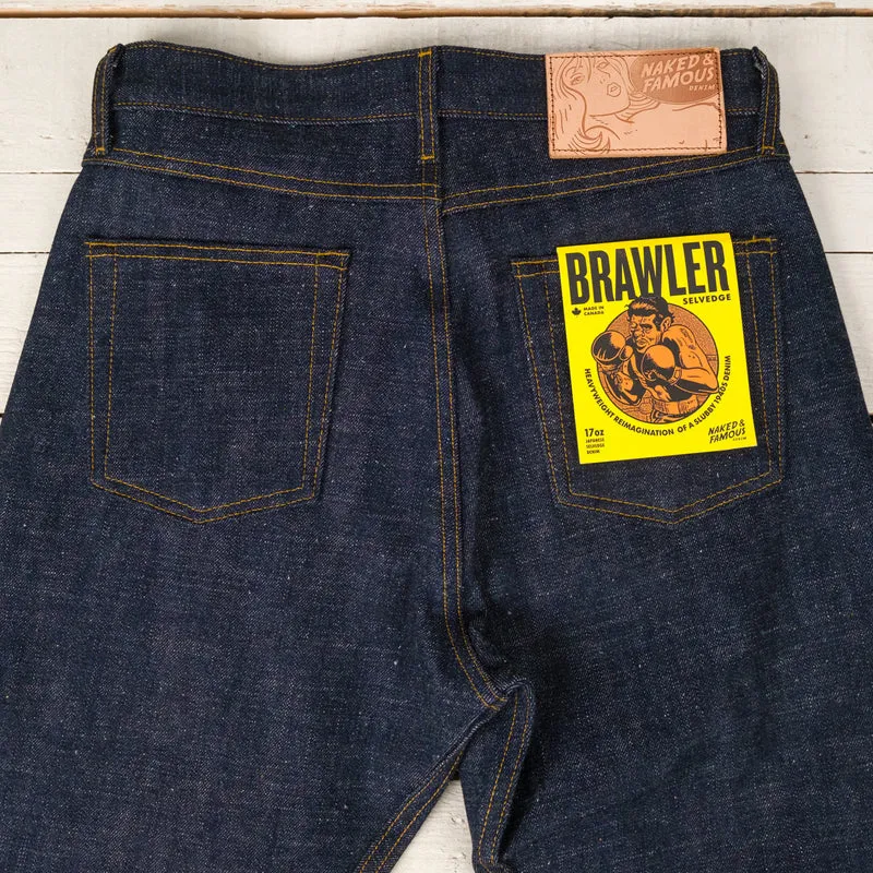 True Guy Brawler 17 oz. Selvedge Indigo