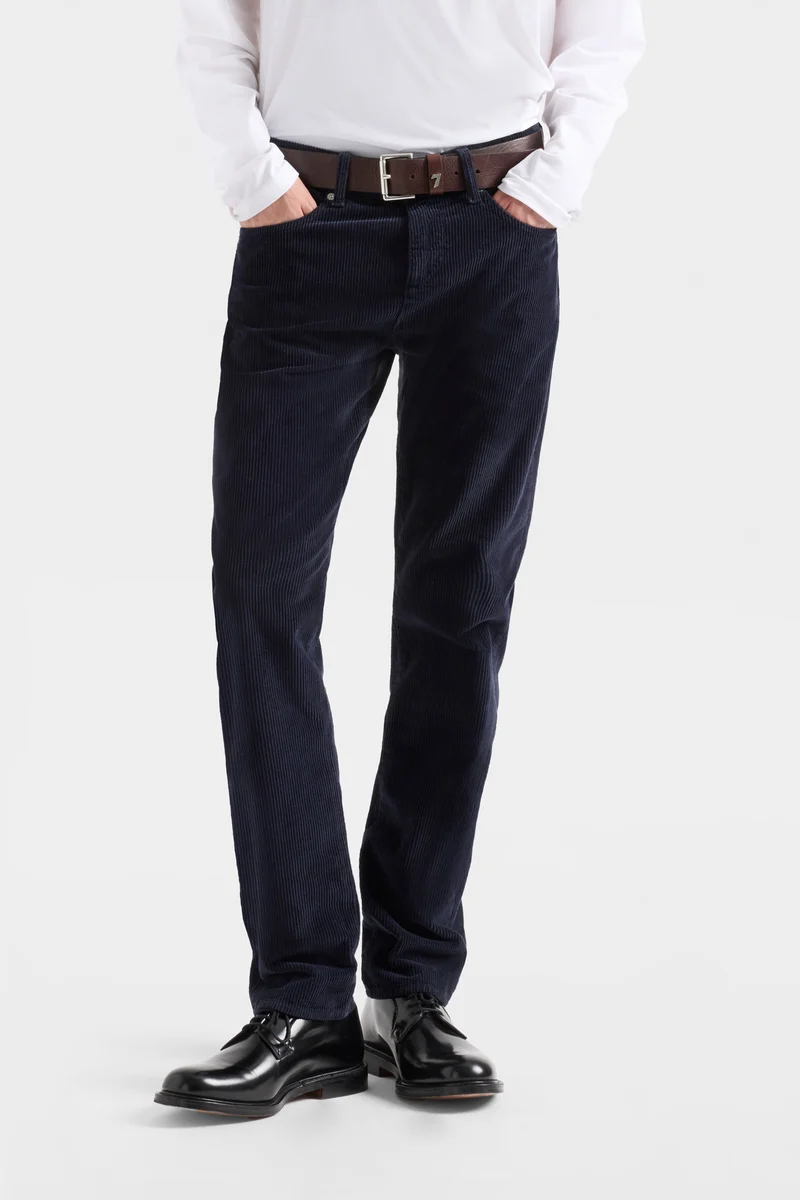 SLIMMY in Corduroy Navy