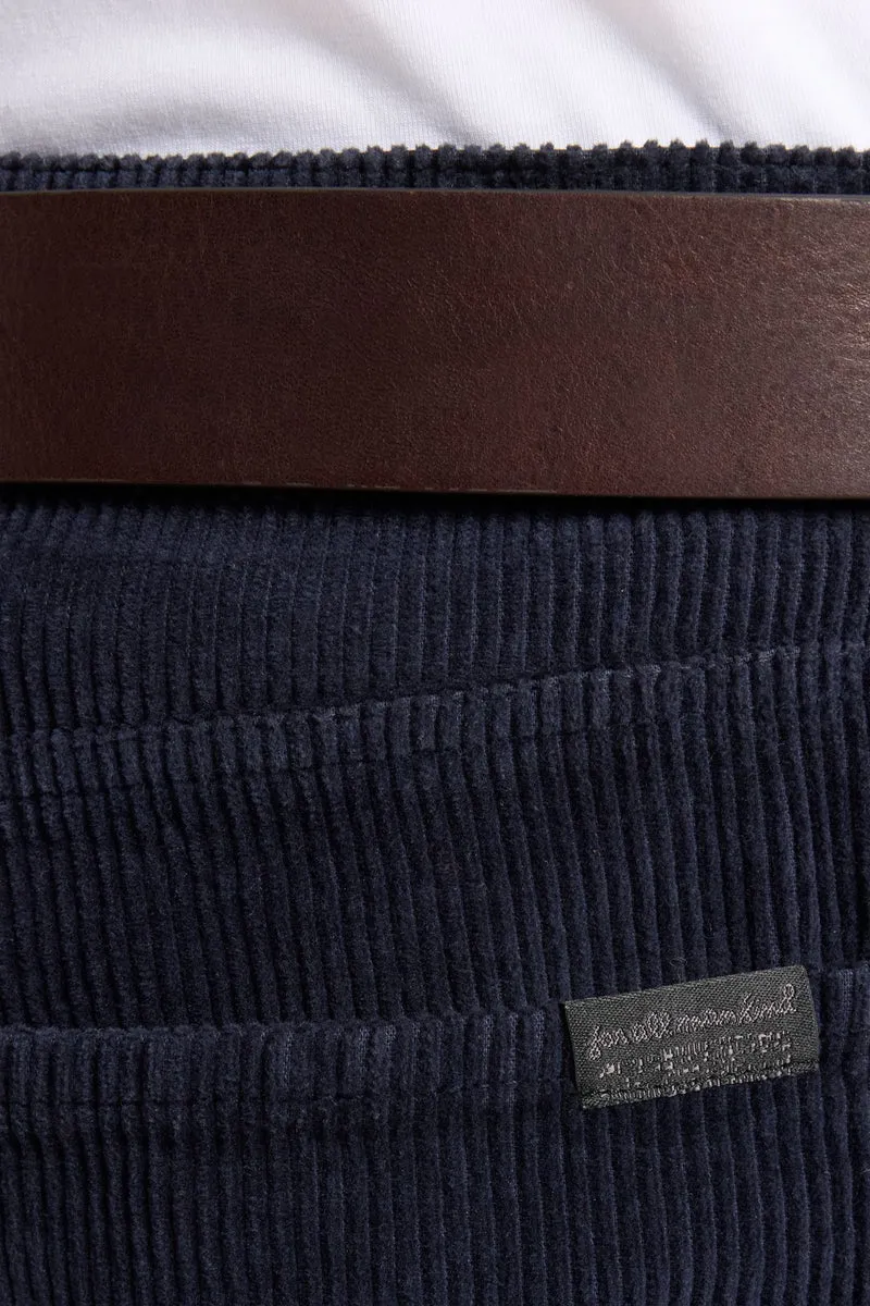 SLIMMY in Corduroy Navy