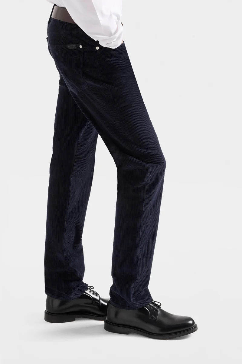 SLIMMY in Corduroy Navy
