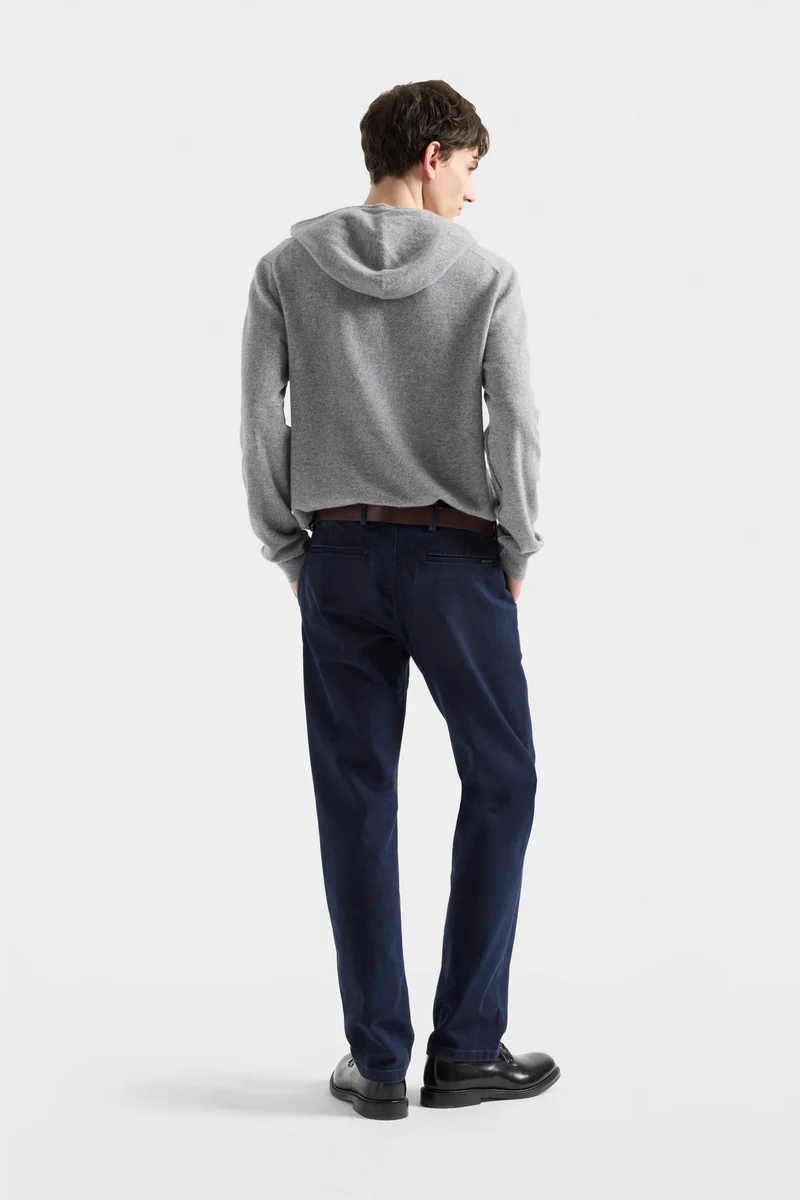 SLIMMY CHINO in Dusk Smoke