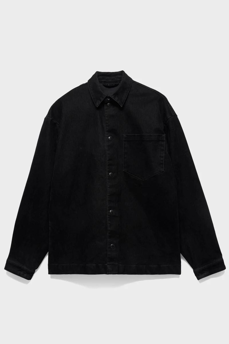 OVERSHIRT in Flock Denim Lava Rocks