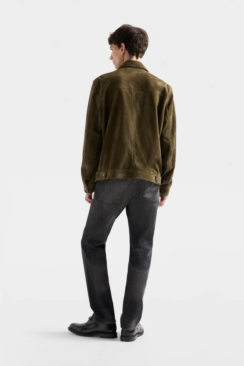 MODERN TRUCKER in Suede Military