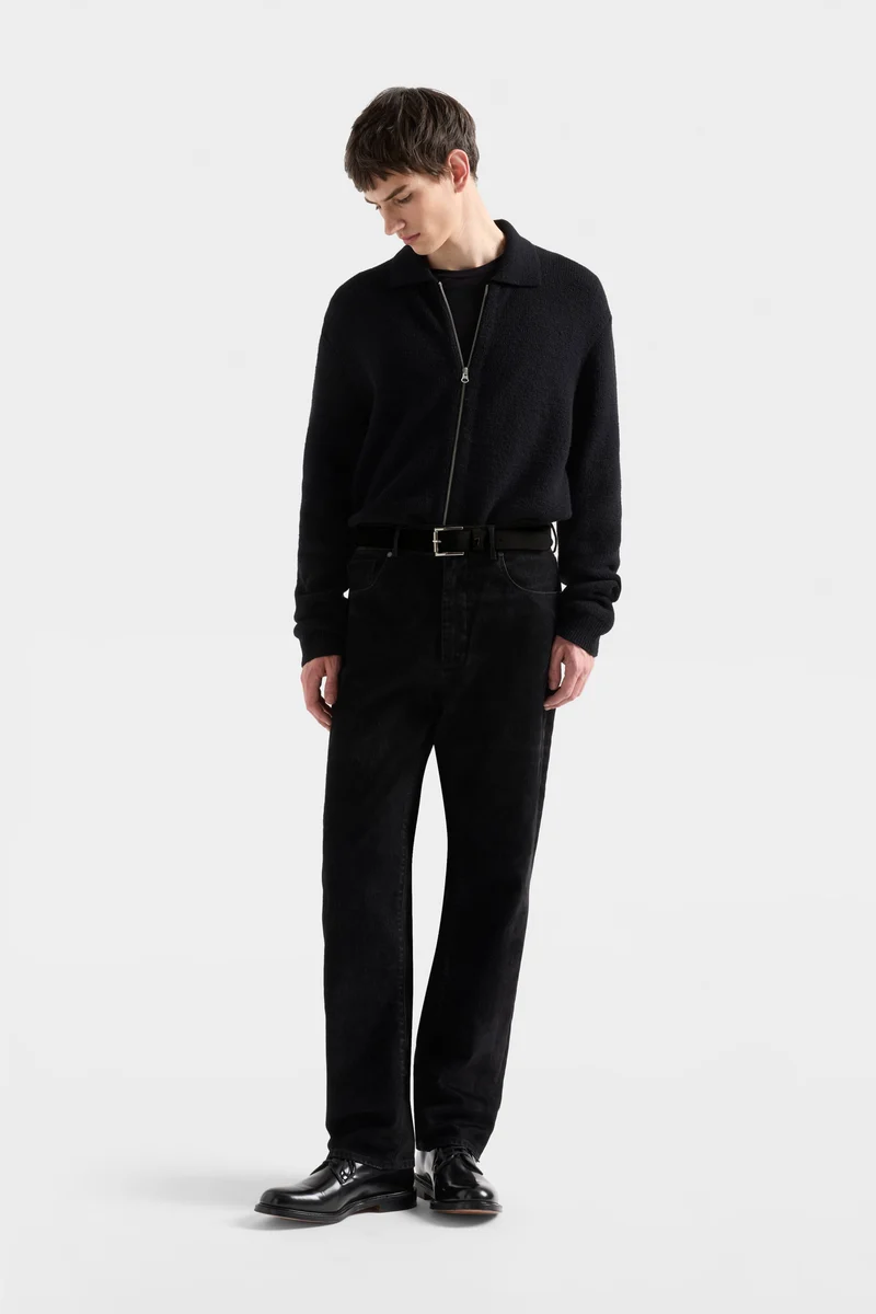 MODERN STRAIGHT in Flock Denim Lava Rocks