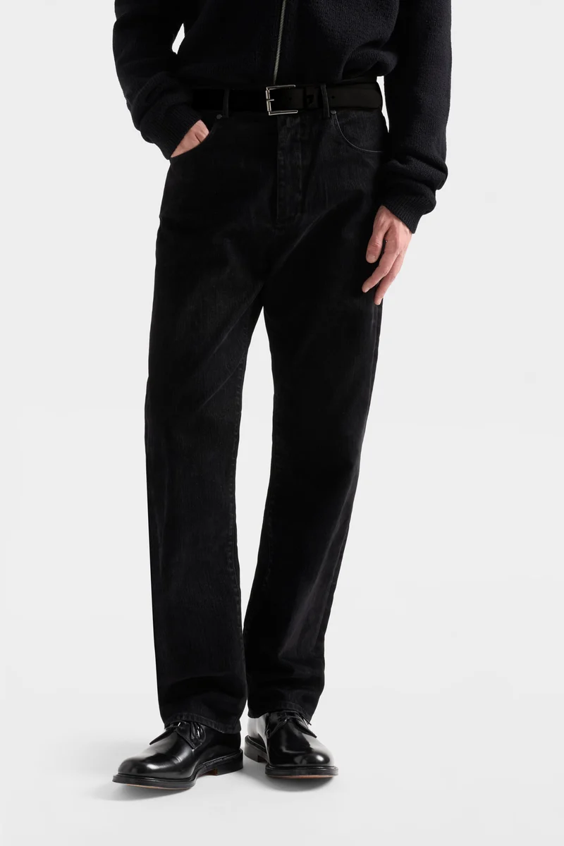 MODERN STRAIGHT in Flock Denim Lava Rocks