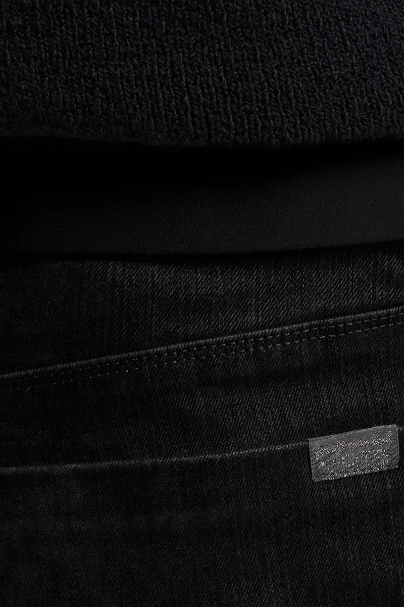 MODERN STRAIGHT in Flock Denim Lava Rocks