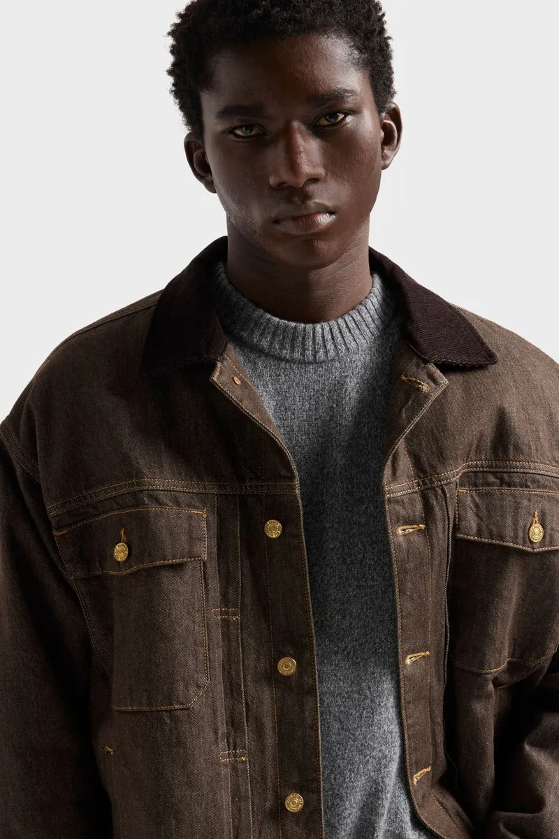 CREWNECK SWEATER in Cashmere Wolf