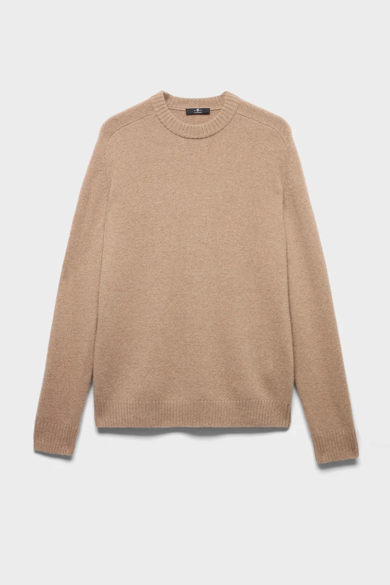 CREWNECK SWEATER in Cashmere Oat