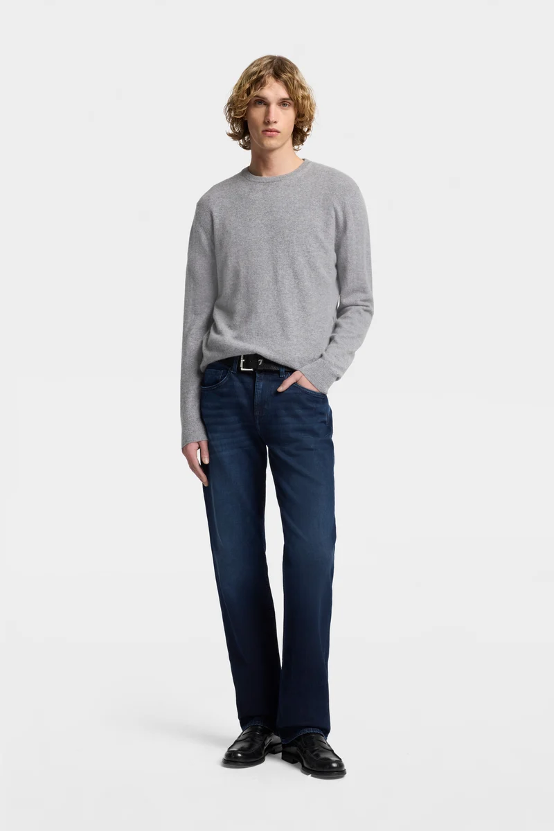 CREWNECK SWEATER in Cashmere Slate