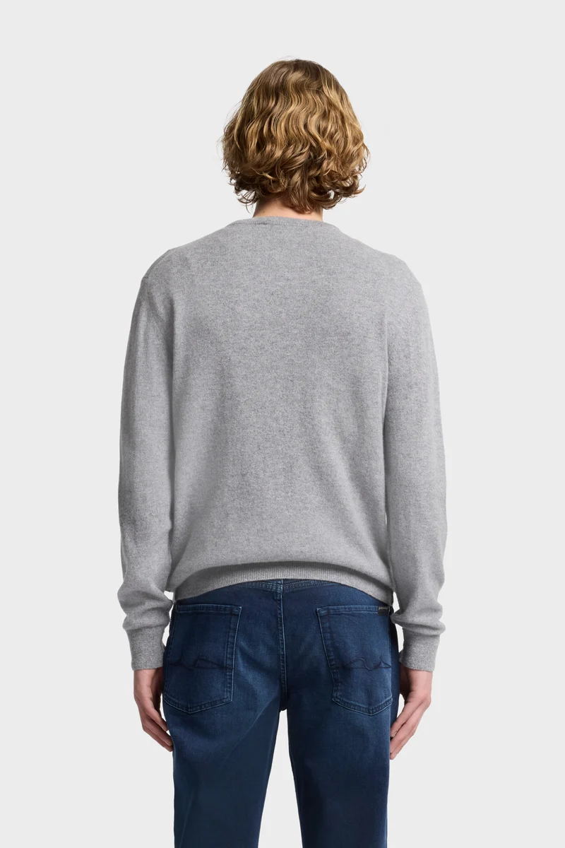 CREWNECK SWEATER in Cashmere Slate
