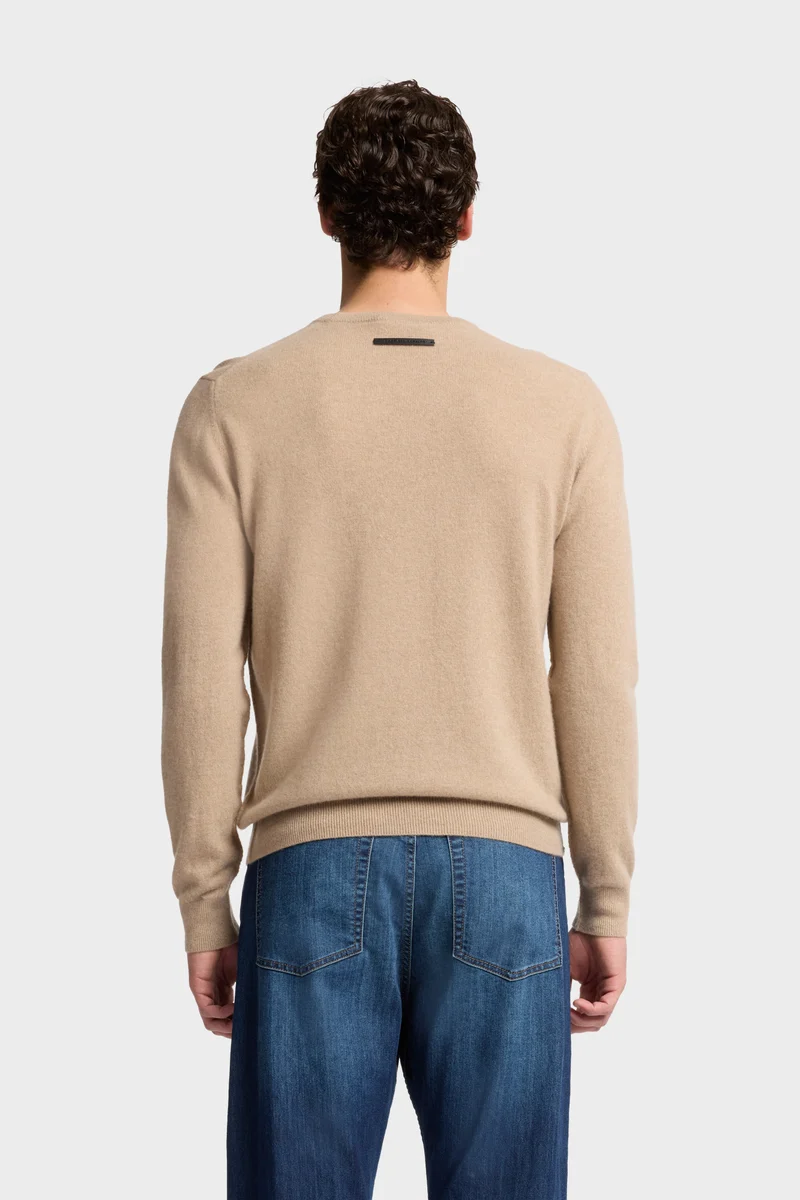CREWNECK SWEATER in Cashmere Umber