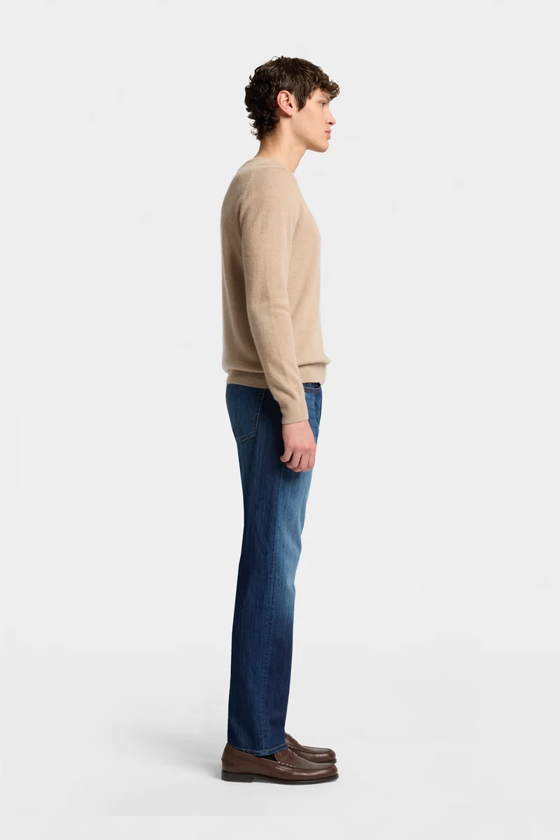 CREWNECK SWEATER in Cashmere Umber