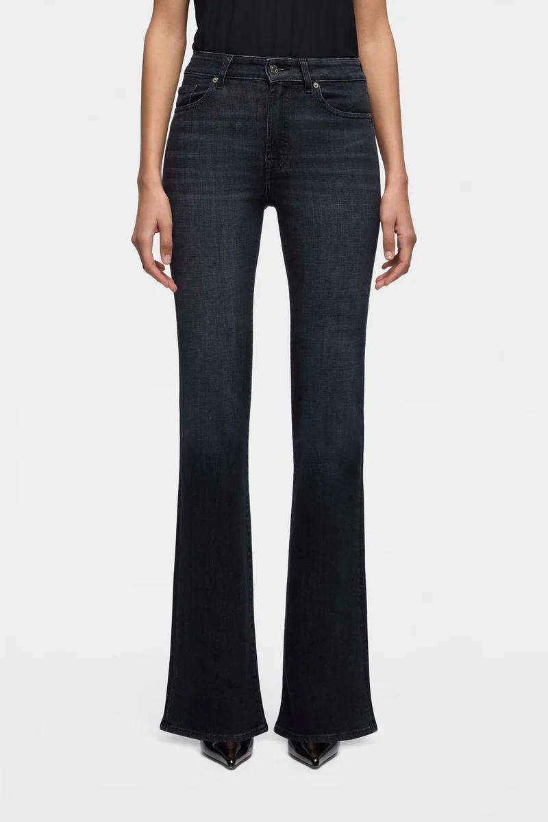 LEGGY BOOTCUT in Slim Illusion Carbon Storm