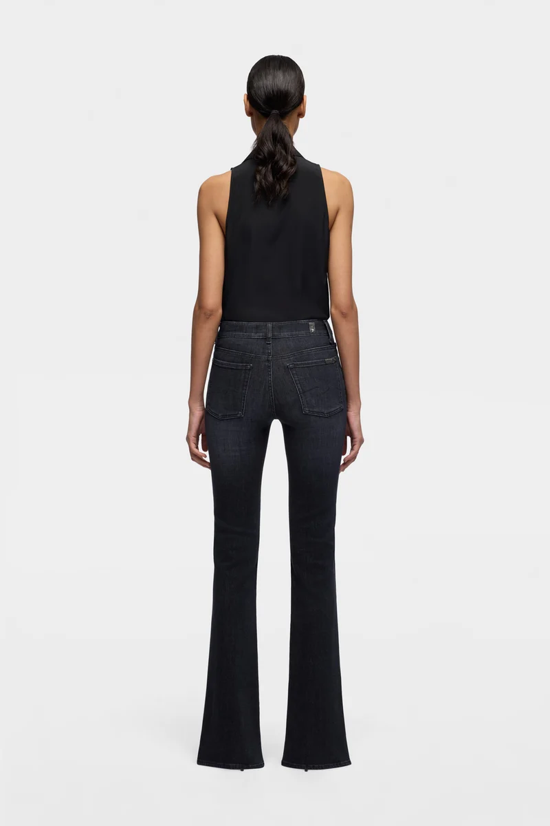 LEGGY BOOTCUT in Slim Illusion Carbon Storm