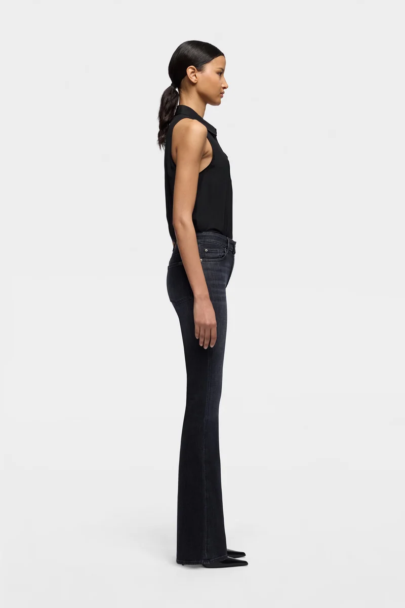 LEGGY BOOTCUT in Slim Illusion Carbon Storm