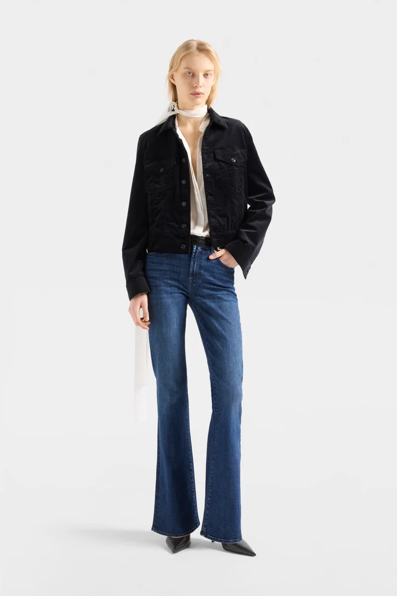 ADI TRUCKER JACKET in Velvet Black