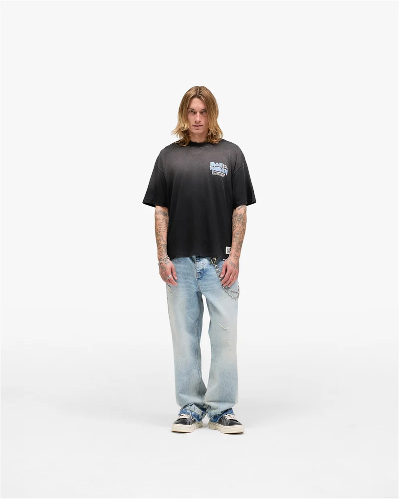 Represent X Iron Maiden Anniversary T-Shirt - Stained Black