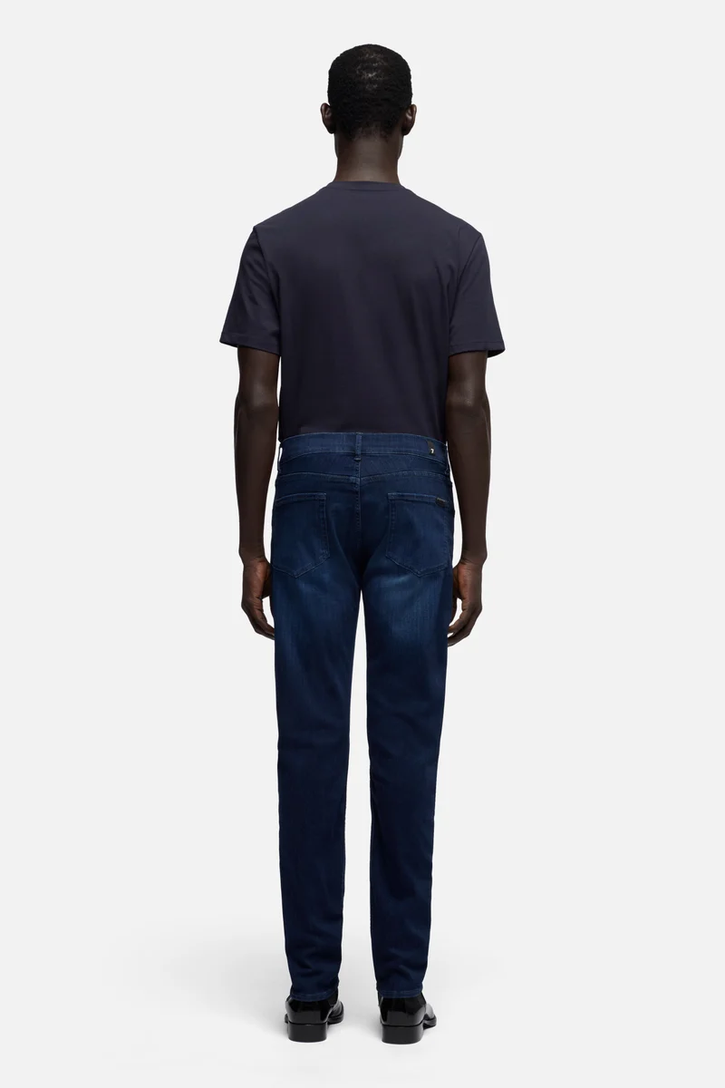 Luxe Performance Plus Slimmy Tapered In Deep Blue