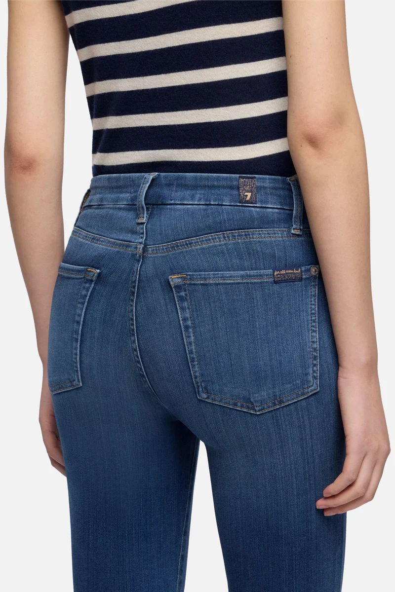 Slim Illusion High Waist Ankle Skinny in Love Story