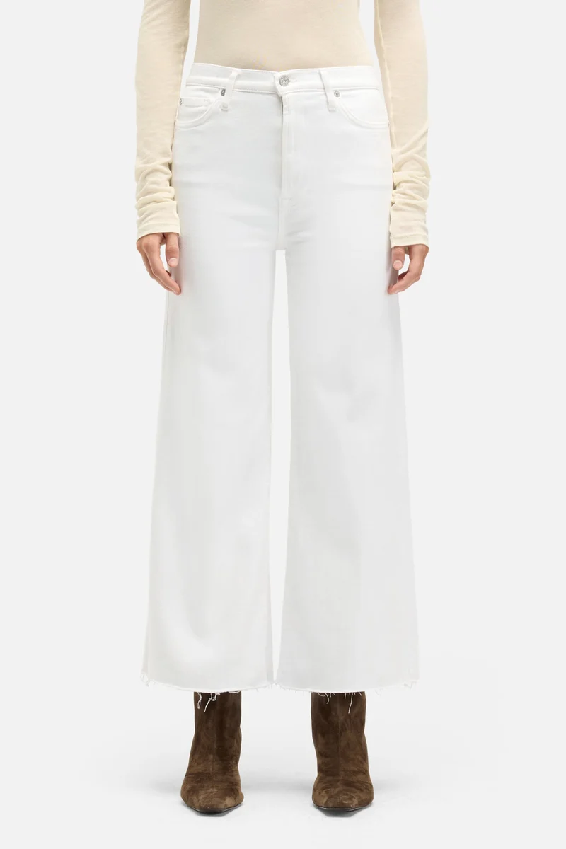 Luxe Vintage Ultra High Rise Cropped Jo in Soleil