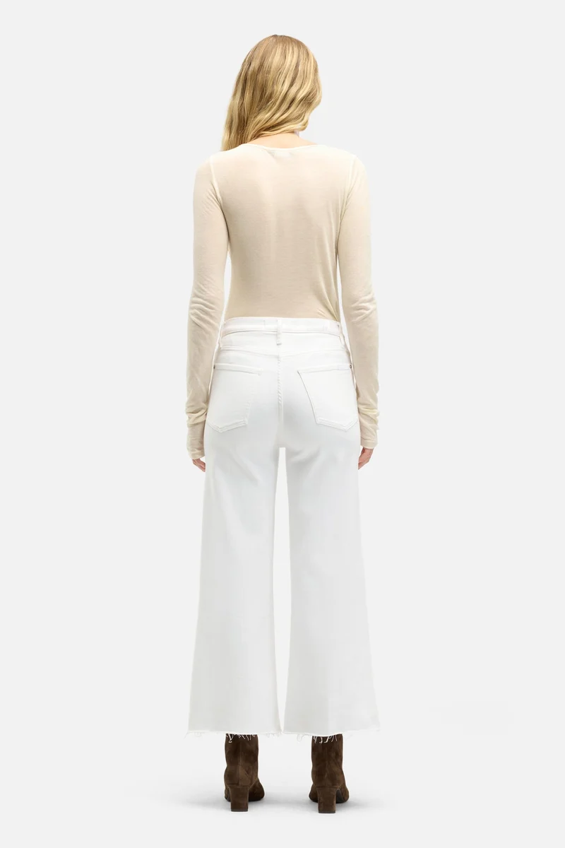 Luxe Vintage Ultra High Rise Cropped Jo in Soleil